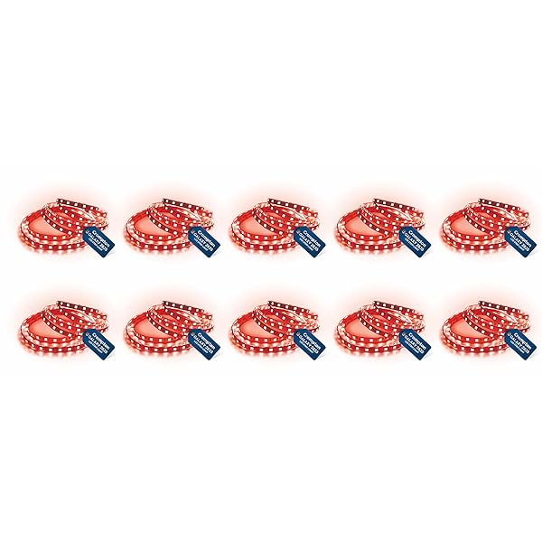 Image of Crompton 5 Meter Strip Light Red 300 LEDs (Pack of 10)