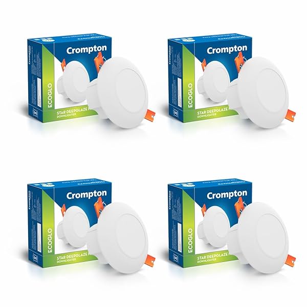 Image of Crompton Domestic Recess LED Pack of 4