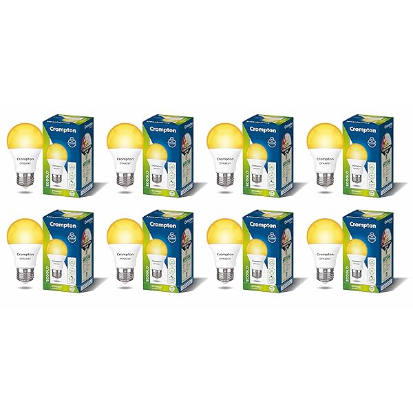 Image of Crompton Dyna Ray 9W LED Bulb (Pack of 8)