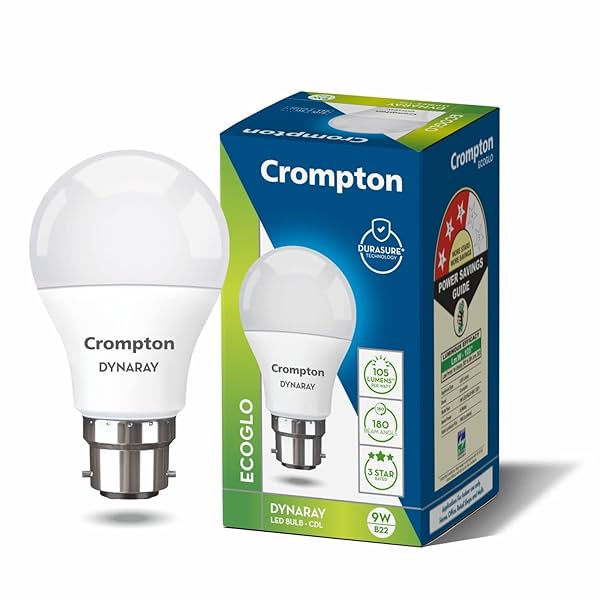 Image of Crompton Dyna Ray LED Bulb 9W (Pack of 1)