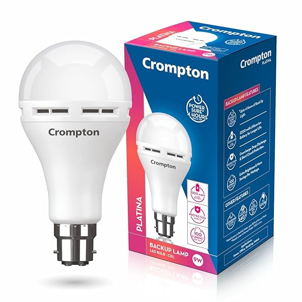 Image of Crompton Emergency 9 W LED Bulb 