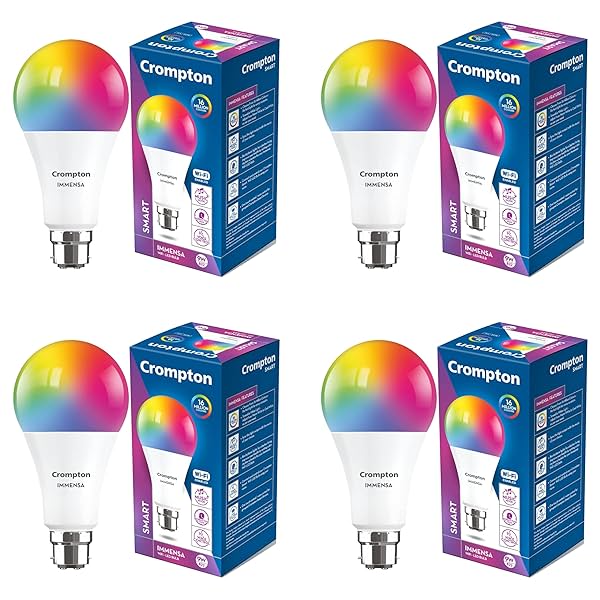 Image of Crompton Immensa 9-Watt B22 WiFi Smart LED Bulba