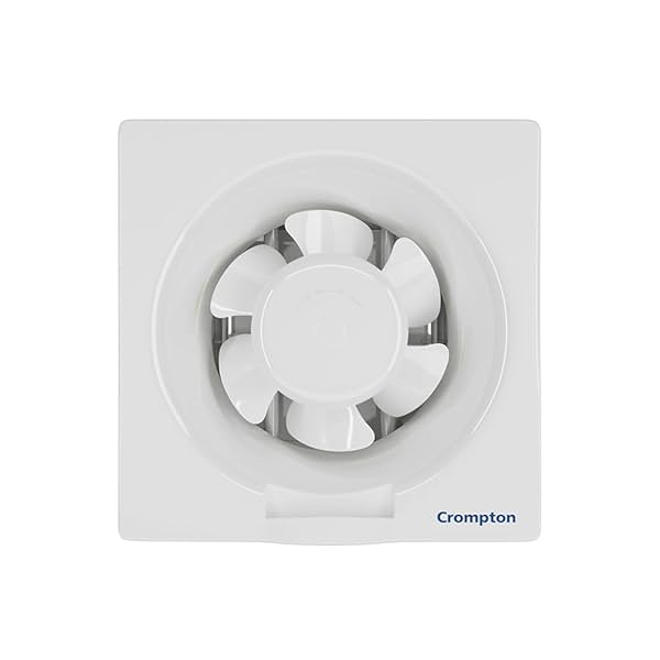 Image of Crompton Plastic Brisk Air Plus 6-Inch Exhaust Fan (White)