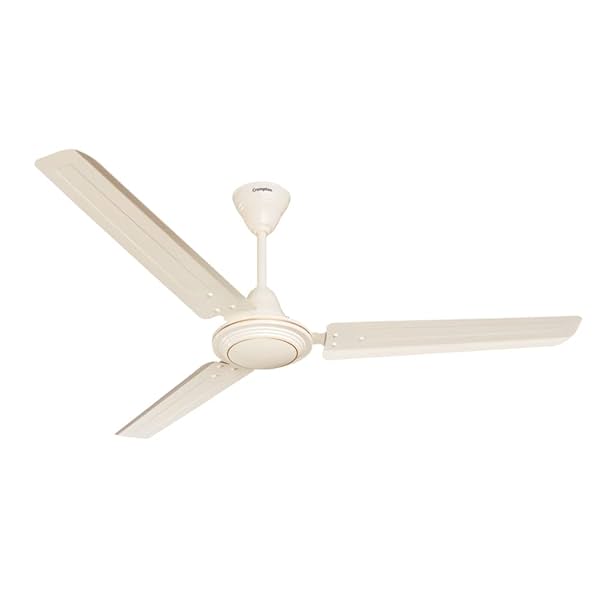 Image of Crompton SUREBREEZE HILLBRIZ 1200 mm (48 inch) Ceiling Fan (Ivory) Star rated energy efficient fans