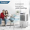 Crompton Surebreeze Personal Air Cooler-45L;Auto Fill, 4-Way Air Deflection and High Density Honeycomb pads.