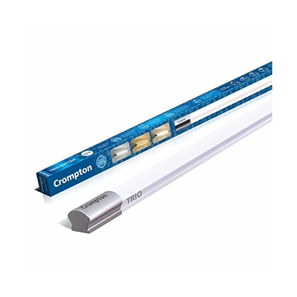 Image of Crompton TRIO 22W Batten Direct +Indirect Light (Pack of 1)