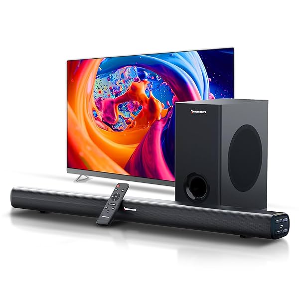 Image of CrossBeats Blaze B600 2.1 Home Theatre 200W Sound bar