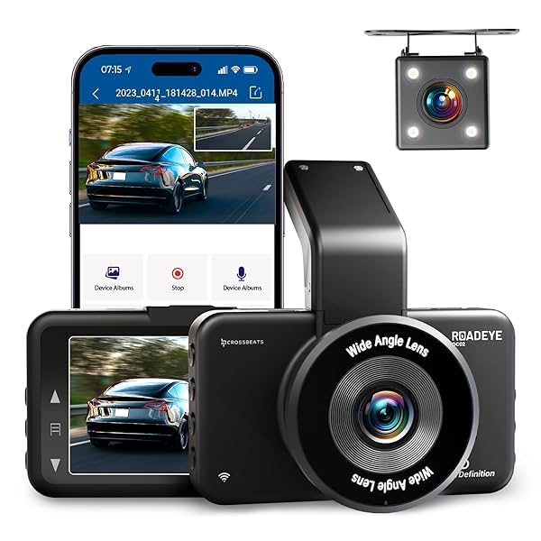 Image of CrossBeats RoadEye 2.0 Dash Camera 