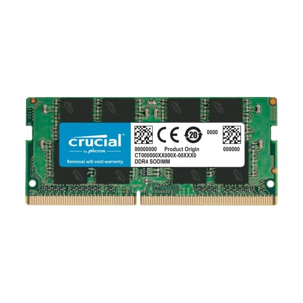 Image of Crucial RAM 16GB DDR4 3200 MHz CL22 Laptop Memory CT16G4SFRA32A