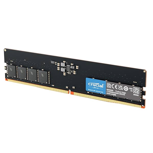 Image of Crucial RAM 16GB DDR5 4800MHz CL40 Desktop Memory 