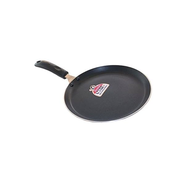 Image of Crystal Aluminium Induction Base Non-Stick Flat Tawa