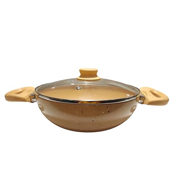 Image of Crystal Marbo Plus 225mm kadai with lid.