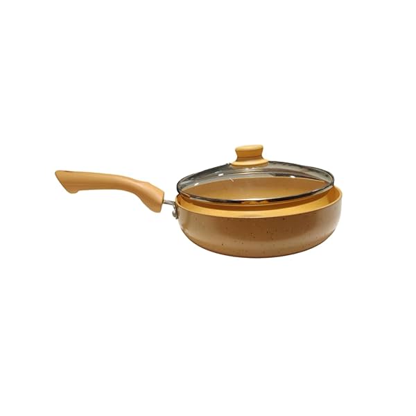 Image of Crystal Marbo Plus Induction Base Aluminium Round Fry Pan