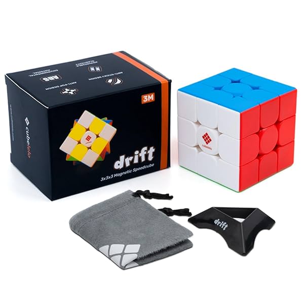 Image of Cubelelo Drift 3M 3x3 Magnetic Stickerless Speed Cube.