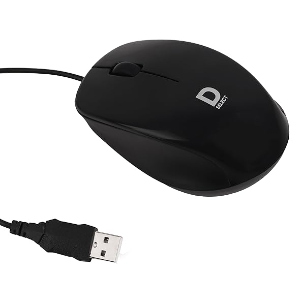 Image of D SELECT Dell Exclusive Wired Mouse 