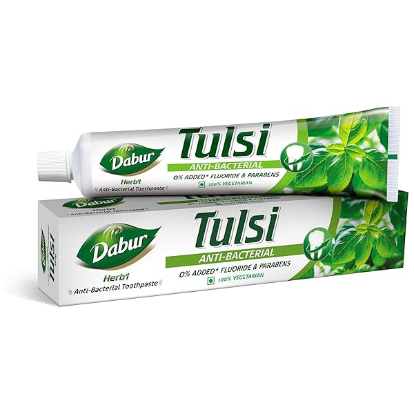 Image of DABUR Herb'L Tulsi Anti Bacterial Toothpaste