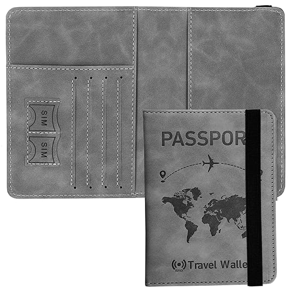 Image of DAHSHA RFID Blocking Passport Holder