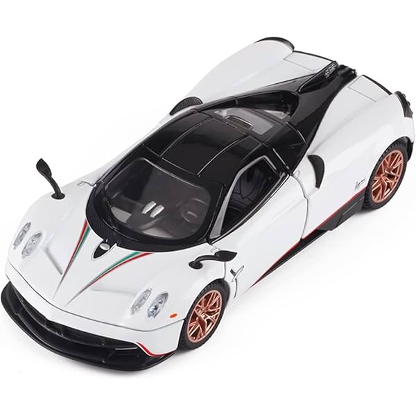 Image of DARVICE Alloy Die Cast Metal Car 1:24 Scale Model Huayra Alloy Diecast Metal Car Openable Door