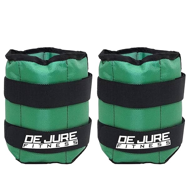 Image of DE JURE FITNESS ankle / wrist weights, 4kg pair