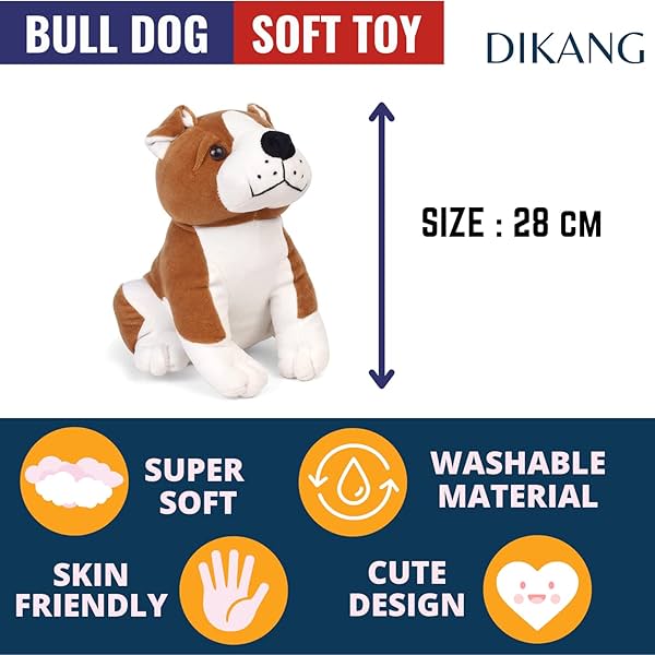 Image of DIKANG Bull Dog Toys for Kids 