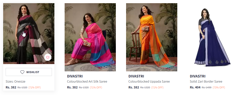 Image of DIVASTRI Banarasi Soft Silk saree. Starting At @₹382