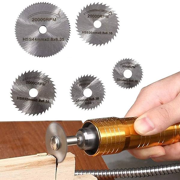 Image of DIY Crafts Machine Not Included, Drill Saw Blades, Steel Saw Disc Wheel Cutting Blades