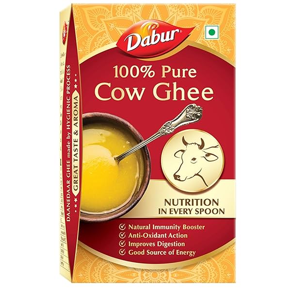 Image of Dabur 100% Pure Daanedaar Cow Ghee