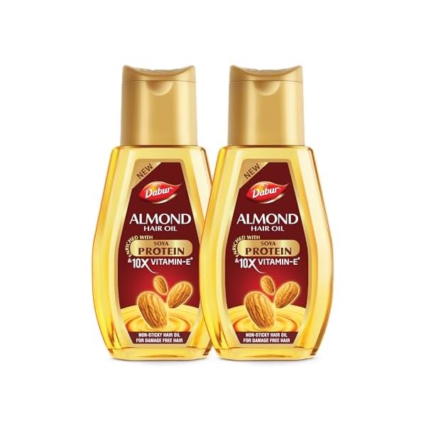 Image of Dabur Almond Hair Oil (290ml*2)