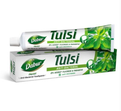 Image of Dabur Herbl Tulsi Anti-Bacterial Toothpaste - 200g