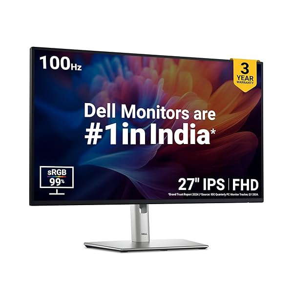 Image of Dell P2725H 27\'/68.58cm FHD IPS Monitor