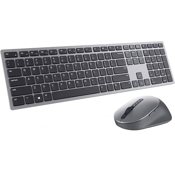 Image of Dell Premier Multi-Device Wireless Bluetooth Keyboard and Mouse - KM7321W