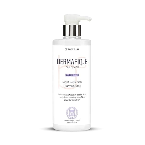 Image of Dermafique Night Replenish Body Lotion Serum – 500ml