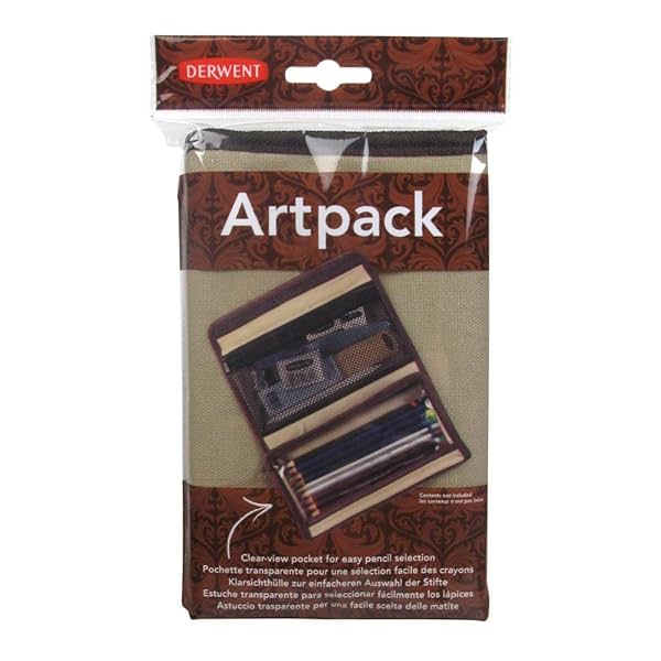 Image of Derwent Artpack Canvas Pencil Case