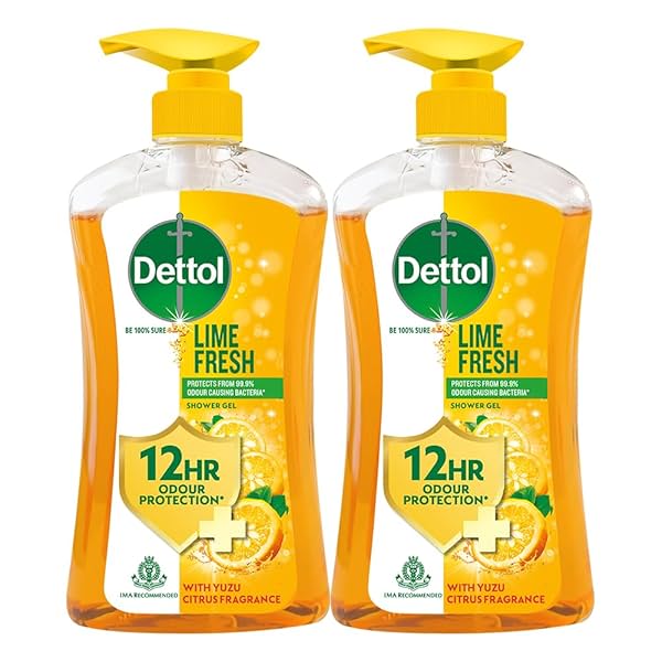 Image of Dettol Body Wash and Shower Gel 500ml *2