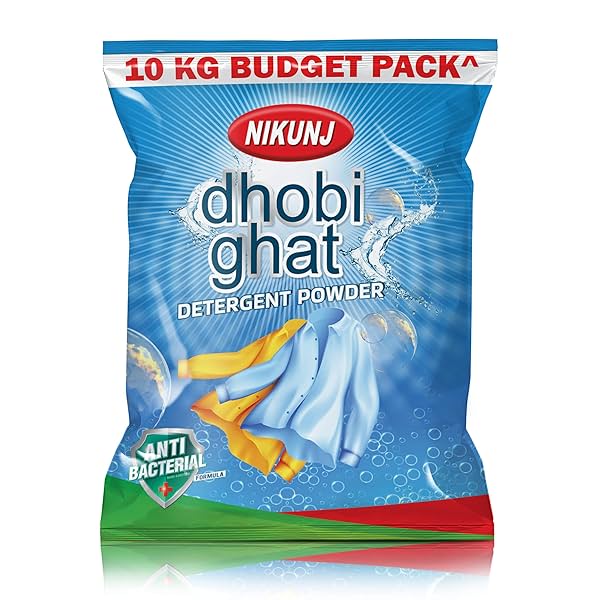 Image of Dhobighat Detergent Powder, 10 kg Super Value Pack