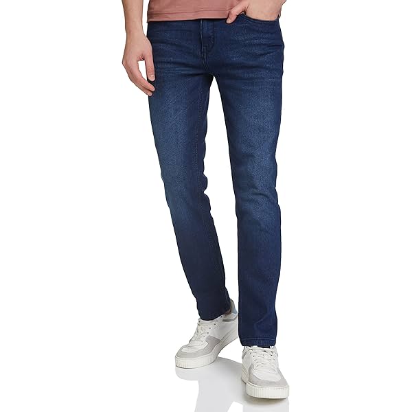 Image of Diverse Men's Relaxed Jeans