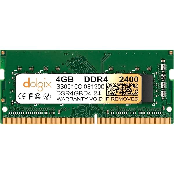 Image of Dolgix 4GB DDR4 RAM 2400MHz RAM Laptop/Notebook RAM