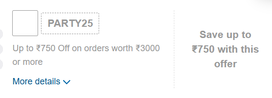 Image of Domino's Coupon : Up to ₹750 Off on orders worth ₹3000 or more