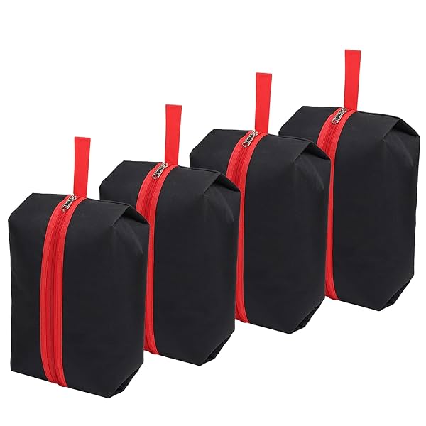 Image of Double R Bags Shoe Bags for Travel Pack of 4