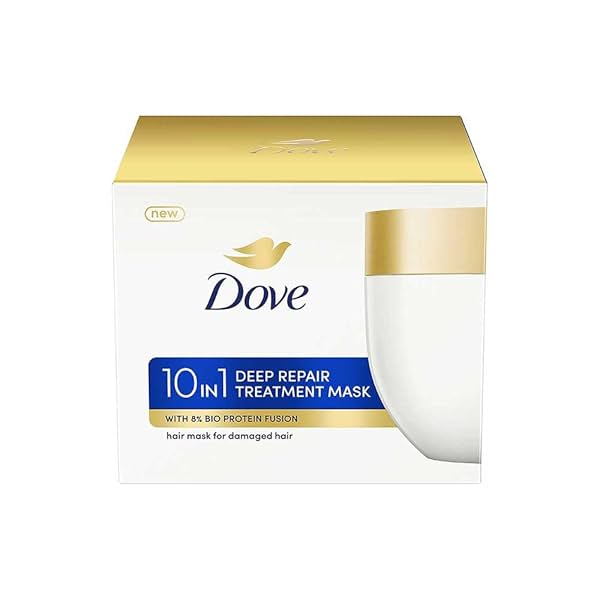 Image of Dove 10 In 1 Deep Repair Treatment Hair Mask, 300 Millilitre