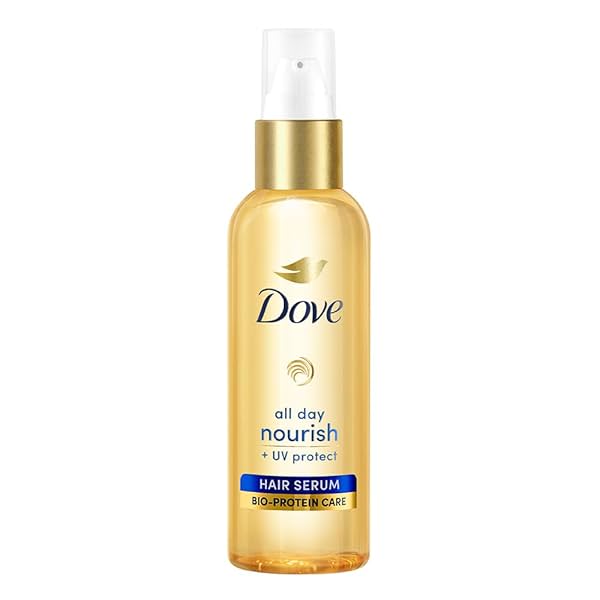 Image of Dove All Day Nourish + UV protect Hair Serum 100Ml