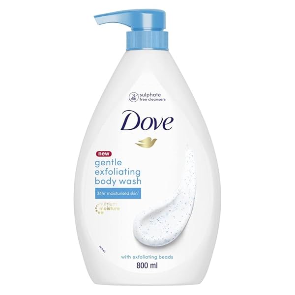 Image of Dove Gentle Exfoliating Nourishing Body Wash|| 800 ml.