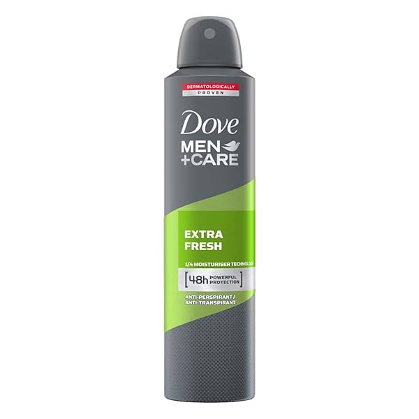 Image of Dove Men+care Extra Fresh Dry Spray Deodorant 250ml