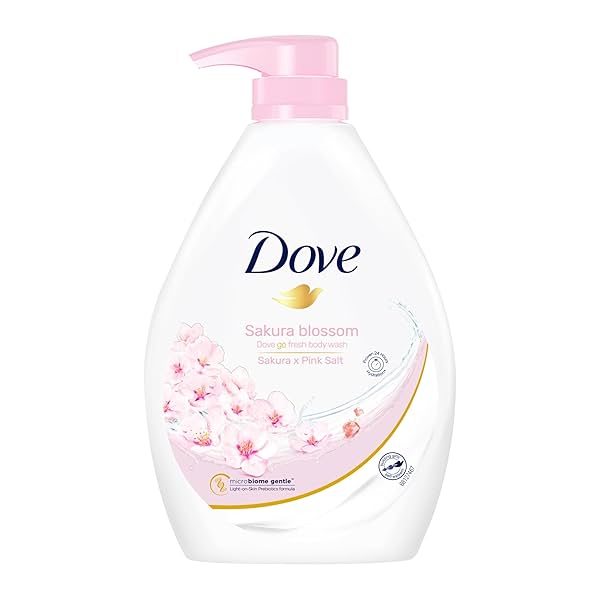 Image of Dove Refreshing Sakura Blossom Body Wash 1L