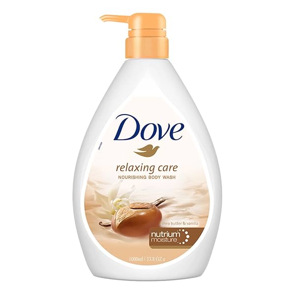 Image of Dove Relaxing Shea Butter Body Wash 1L