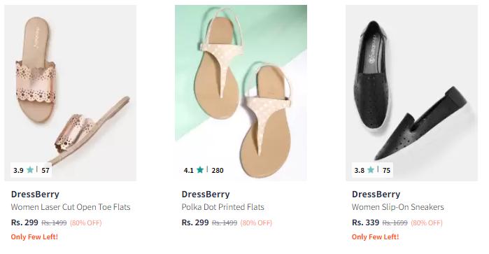 Image of DressBerry Footwear Up to 80% Discount 