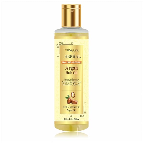 Image of Drontika Herbal Moroccan Argan Hair Oil- 200mL