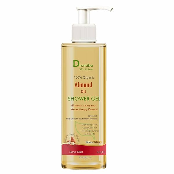 Image of Drontika Wild & Pure Almond Oil Body Wash | 200mL