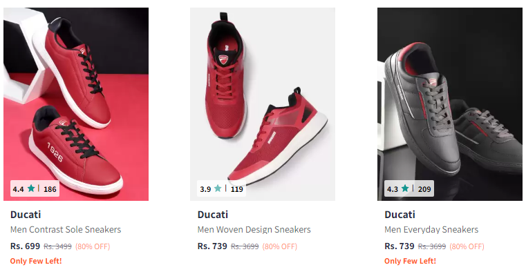 Image of Ducati Sneakers Footwear up to 80% Discount