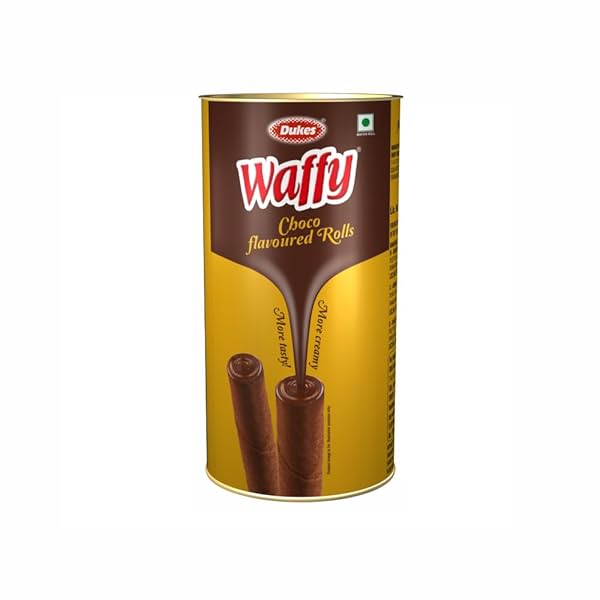 Image of Dukes Waffy Chocolate flavoured rolls (300g)